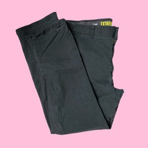 Lee Extreme Comfort Mens Straight Fit Black Pants 40x32